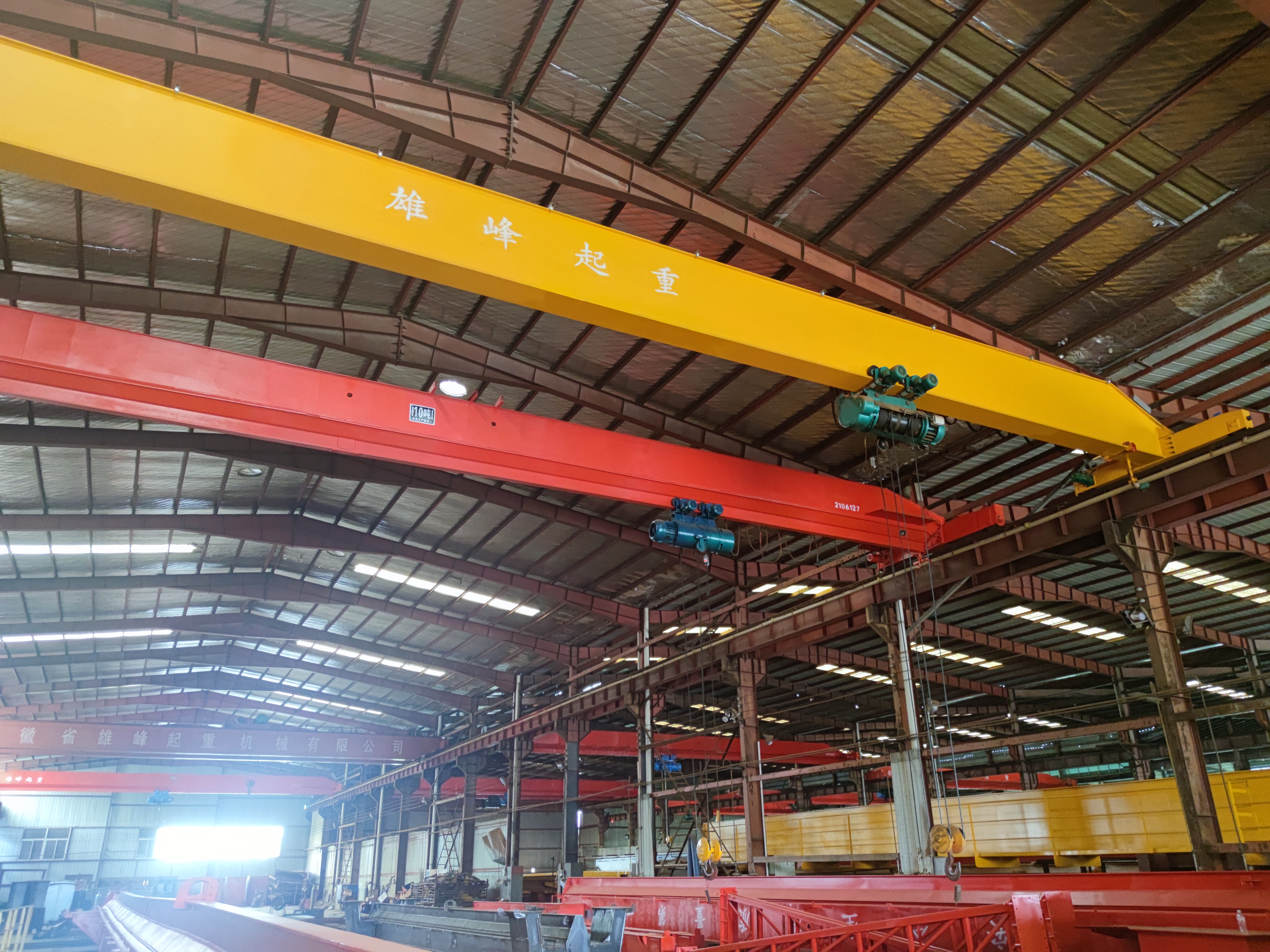 傳統(tǒng)單梁起重機(jī)吊重設(shè)備