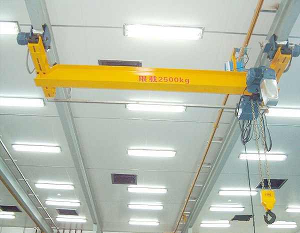 雄峰LX型2.5t-6m電動單梁懸掛起重機(jī)_雄峰起重